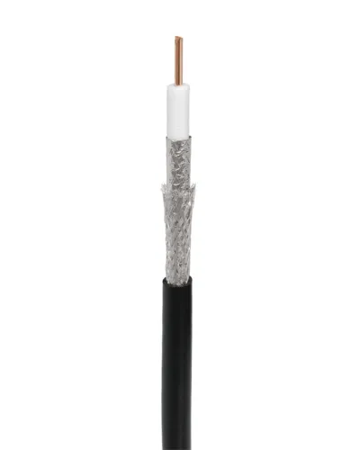 RG-11U, 75 Ом, CCS/Al/Al, 83%, 305 м, черный OUTDOOR (01-3011). Кабель коаксиальный радиочастотный. Rexant в Санкт-Петербурге