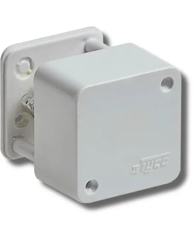 Коробка TYCO 55х55х32 (65002). Коробка клеммная наружная. RuVinil в Санкт-Петербурге
