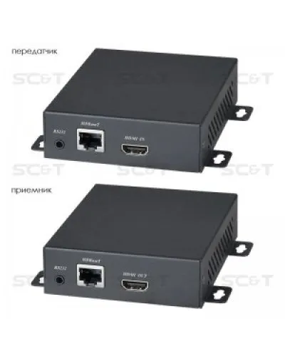HE20E. Удлинитель HDMI, ИК-сигнала, RS232. SC&T в Санкт-Петербурге