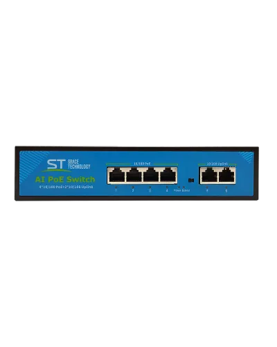 ST-S140POE PRO. Сетевой PoE коммутатор . Space Technology в Санкт-Петербурге