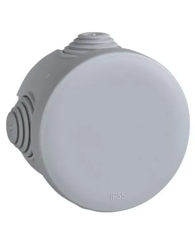 Коробка Ø60х40 распределительная открытой установки, IP55, 4 сальника (IMT35093). Коробка распределительная. Systeme Electric в Санкт-Петербурге