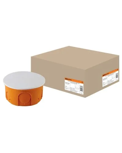 Распаячная коробка СП D80х40мм, крышка, IP20, TDM (SQ1402-1007). Распаячная коробка СП. TDM ЕLECTRIC в Санкт-Петербурге