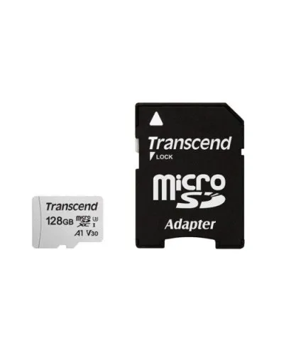 TS128GUSD300S-A. Карта памяти microSDXC, 128 ГБ, Class 10. TRANSCEND в Санкт-Петербурге