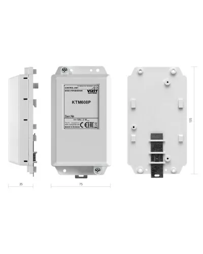 VIZIT-КТМ608Р. Контроллер для ключей RF. VIZIT в Санкт-Петербурге