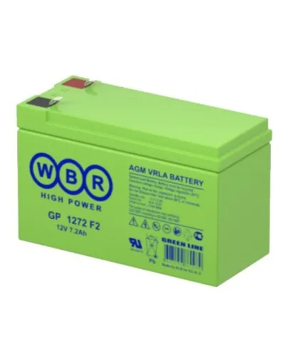 WBR GP1272 F2 (12V28W). Аккумулятор герметичный свинцово-кислотный. WBR в Санкт-Петербурге