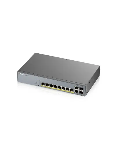 GS1350-12HP-EU0101F. Коммутатор сетевой PoE управляемый L2. ZYXEL в Санкт-Петербурге