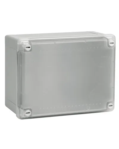 Коробка ответвительная с гладкими стенками IP56, 120х80х50 (53920). Коробка ответвительная с гладкими стенками и матовой крышкой. ДКС в Санкт-Петербурге