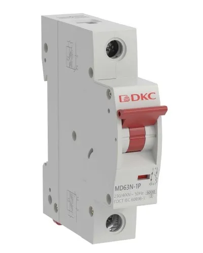 YON max MD63N 1P 32А 6кА C (MD63N-1PC32). Автоматический выключатель. ДКС в Санкт-Петербурге