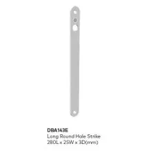DBA143E. Планка ответная для DB25K. dormakaba