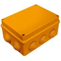 Коробка JBS150 150х110х70, 10 вых., 6P (1,5…10мм²) (43359HF): Коробка монтажная, огнестойкая, без галогена