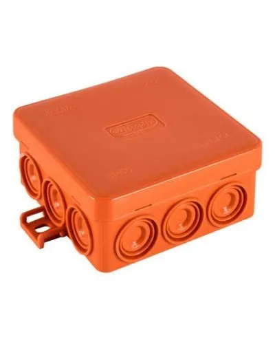 Коробка JBL085 85х85х38, 12 вых., 4P (0,15...6мм²) (43755HF): Коробка монтажная, огнестойкая, без галогена в Санкт-Петербурге