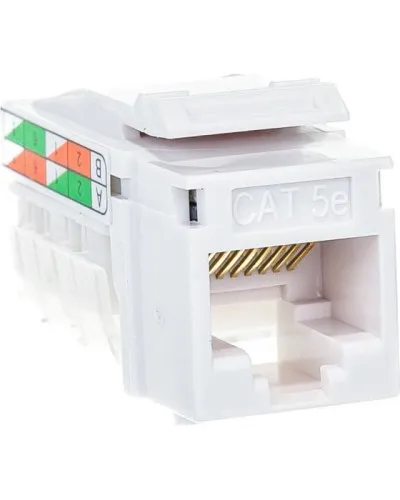 Механизм розетки компьютерной RJ-45. кат.5е. UTP LK45 (856100): Механизм розетки компьютерной в Санкт-Петербурге
