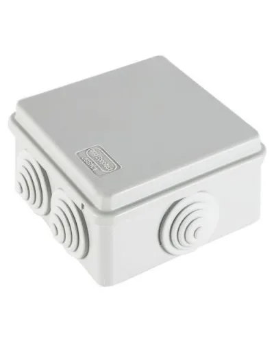 Коробка JBS101 100х100х55, 6 вых., IP55, серая (44037). Коробка монтажная. Экопласт в Санкт-Петербурге