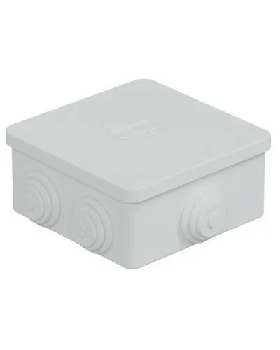 Коробка JBS080 85х85х40, 6 вых, IP44, белая (44006W-1). Коробка монтажная. Экопласт в Санкт-Петербурге