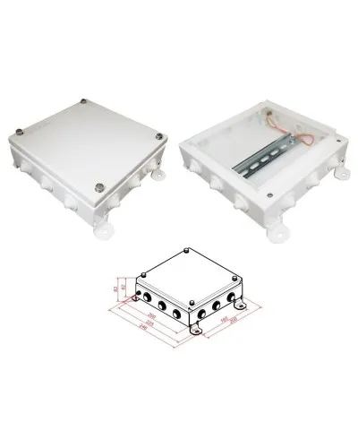 КМ IP55-2020. Коробка монтажная электротехническая. Гефест в Санкт-Петербурге