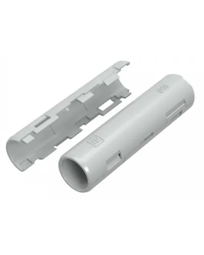 Муфта разборная D16 атмосферостойкая серая (PR13.0409). Муфта разборная. Промрукав в Санкт-Петербурге