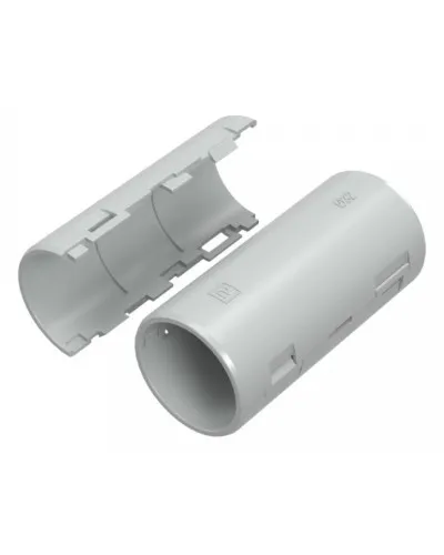 Муфта разборная D32 атмосферостойкая серая (PR13.0432). Муфта разборная. Промрукав в Санкт-Петербурге