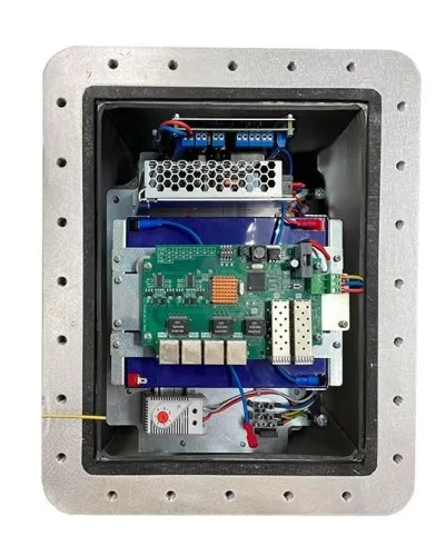 Релион-SW-EXD-A-2G-8Poe+/480W-UPS. Коммутатор с питанием по PoE взрывозащищенный. Релион в Санкт-Петербурге