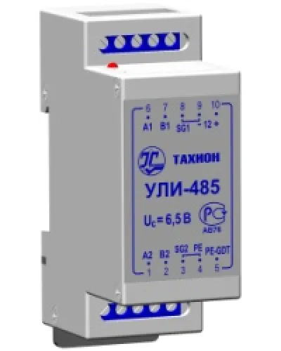 УЛИ-485. Удлинитель (повторитель) линий интерфейса RS-485.. Тахион в Санкт-Петербурге
