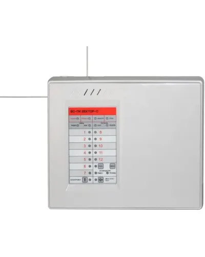 ВС-ПК ВЕКТОР-С (Wi-Fi + GE (GSM+Ethernet)). Прибор приемно-контрольный и управления охранно-пожарный адресный радиоканальный со встроенным коммуникатором GSM. Версет в Санкт-Петербурге